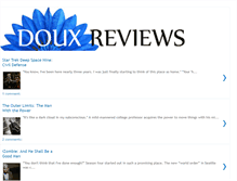 Tablet Screenshot of douxreviews.com